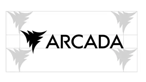 Free space around Arcadas logotyp