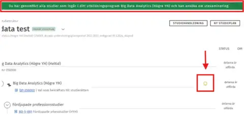 Bild på hur vyn ser ut i Sisu. 