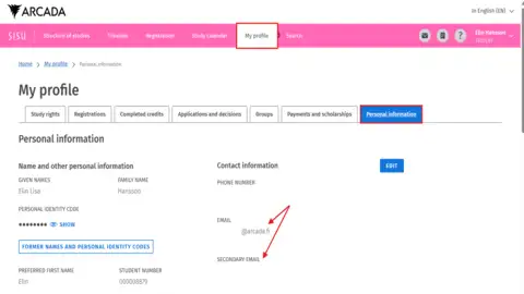 How to edit your profile in Sisu